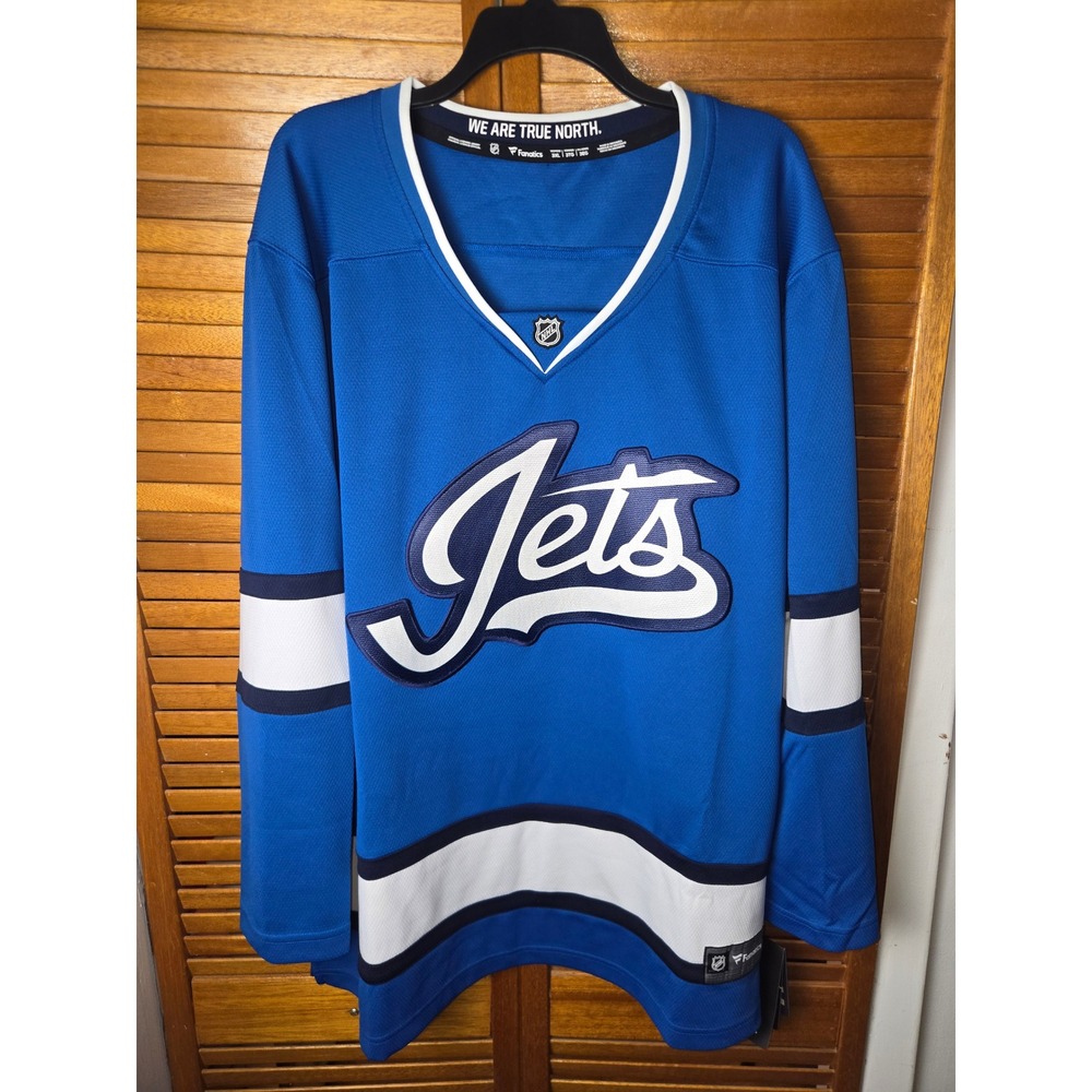 Fanatics Womens Winnipeg Jets Breakaway Alt Jersey 3XL New With Tags